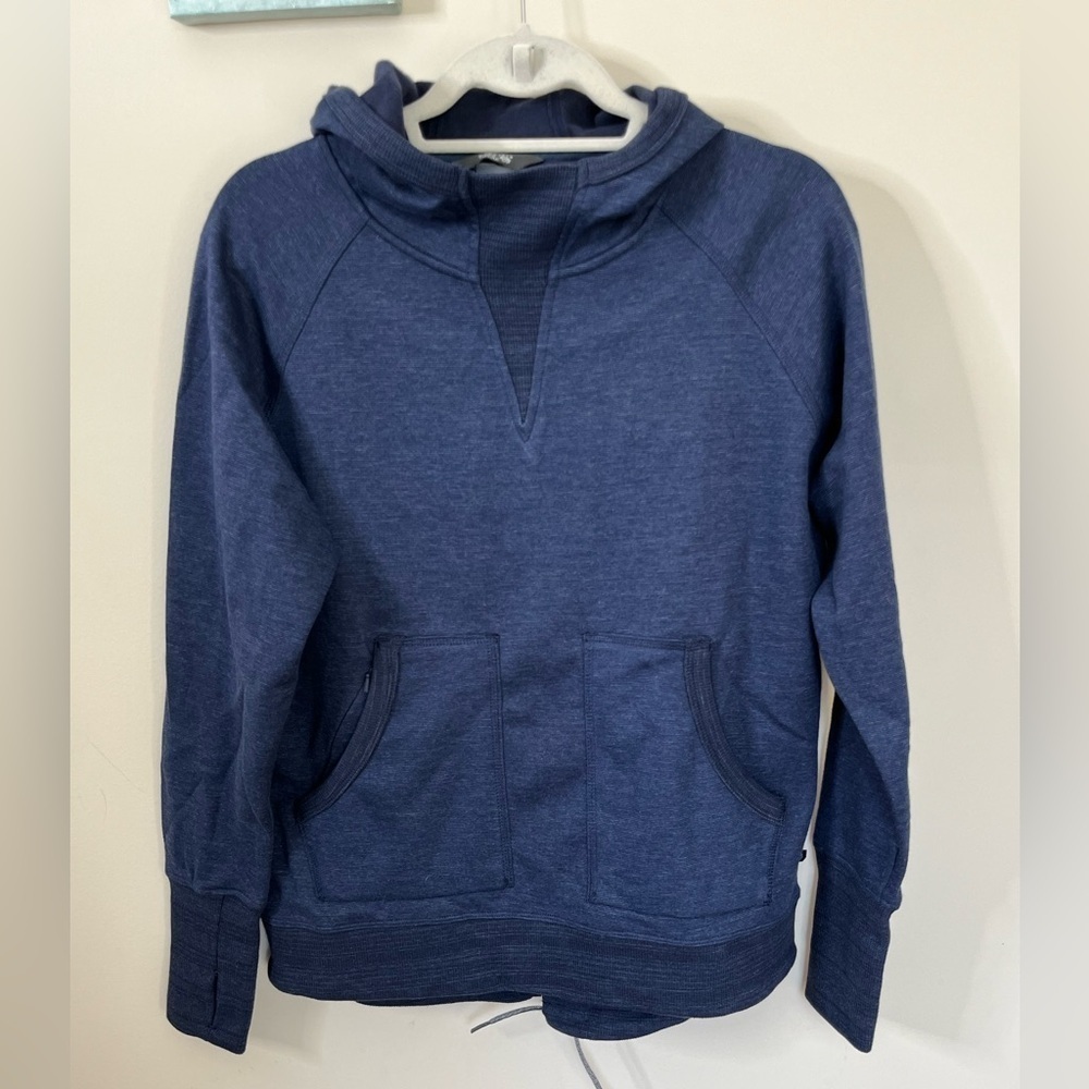 Mountain Hardwear Women Firetower Long Sleeve Hoody Navy Size Small